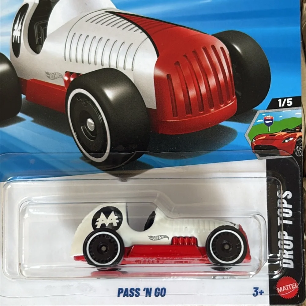 Hot Wheels Mr Monopoly Pass 'N Go Car White & Red Hotwheels Mattel New 2026